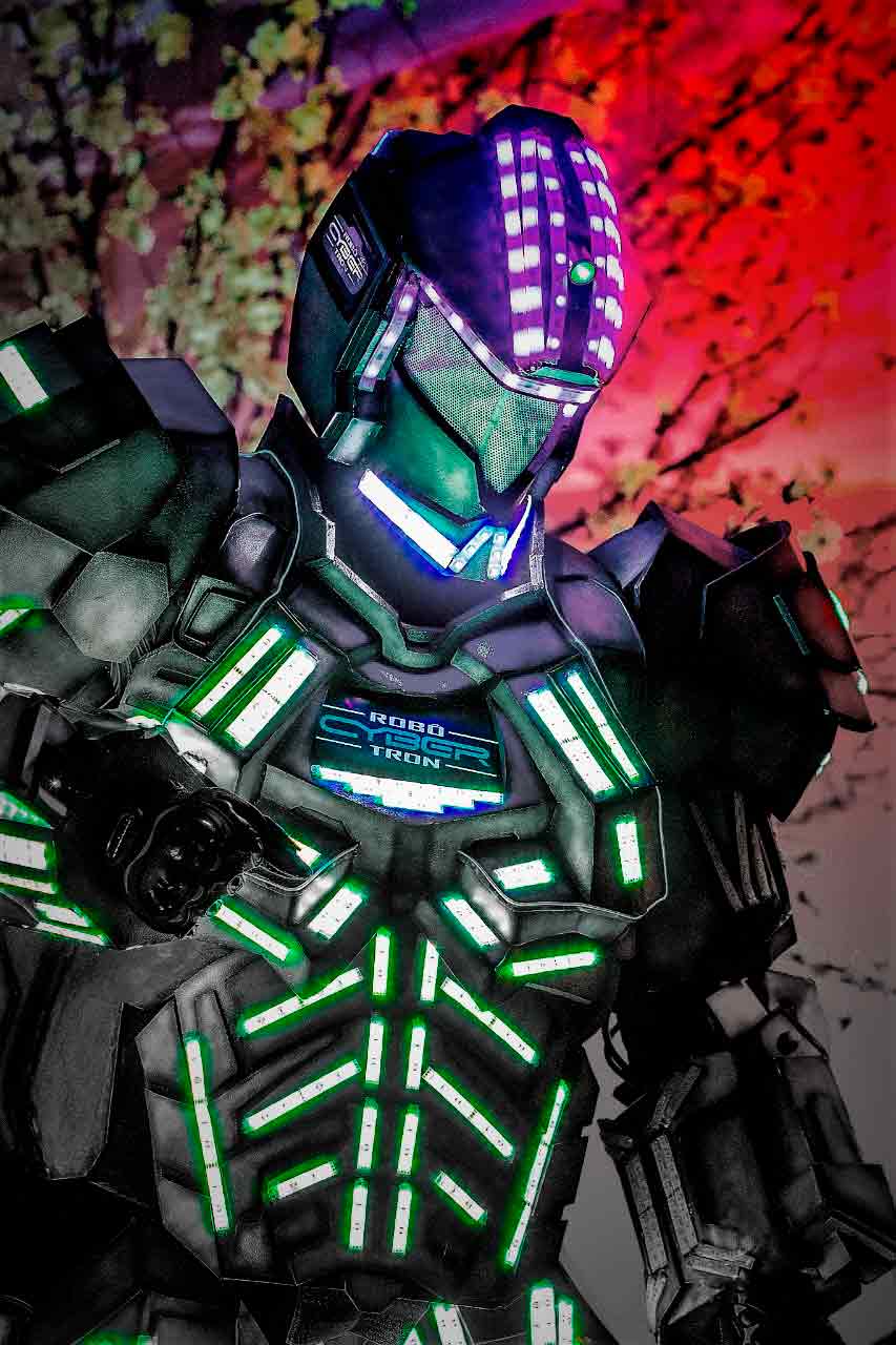 Robo Cybertron Silver