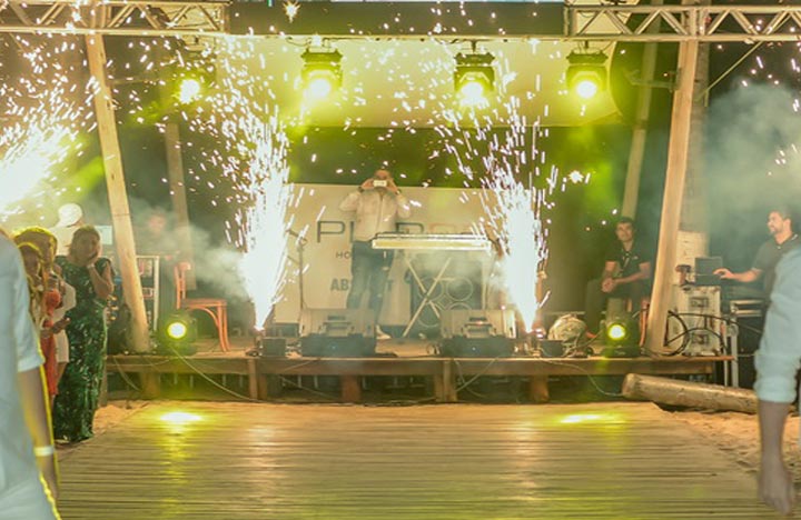 Fogos indoor Fortlaser CE